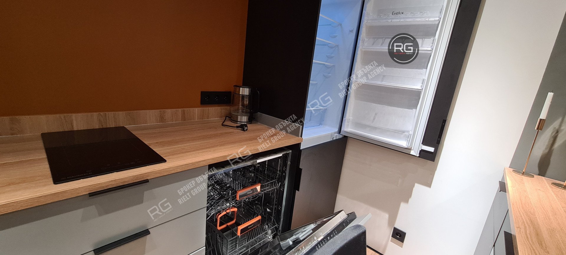   Квартира с дизайнерским ремонтом, 38 кв.м. 