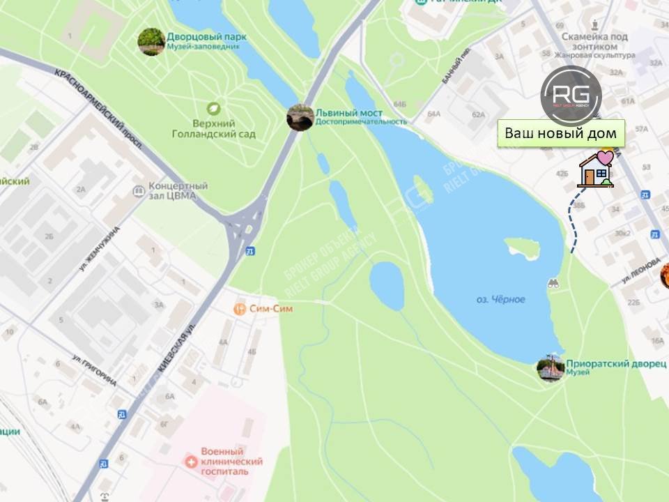   квартира с выходом в парк!, 70 кв.м. 